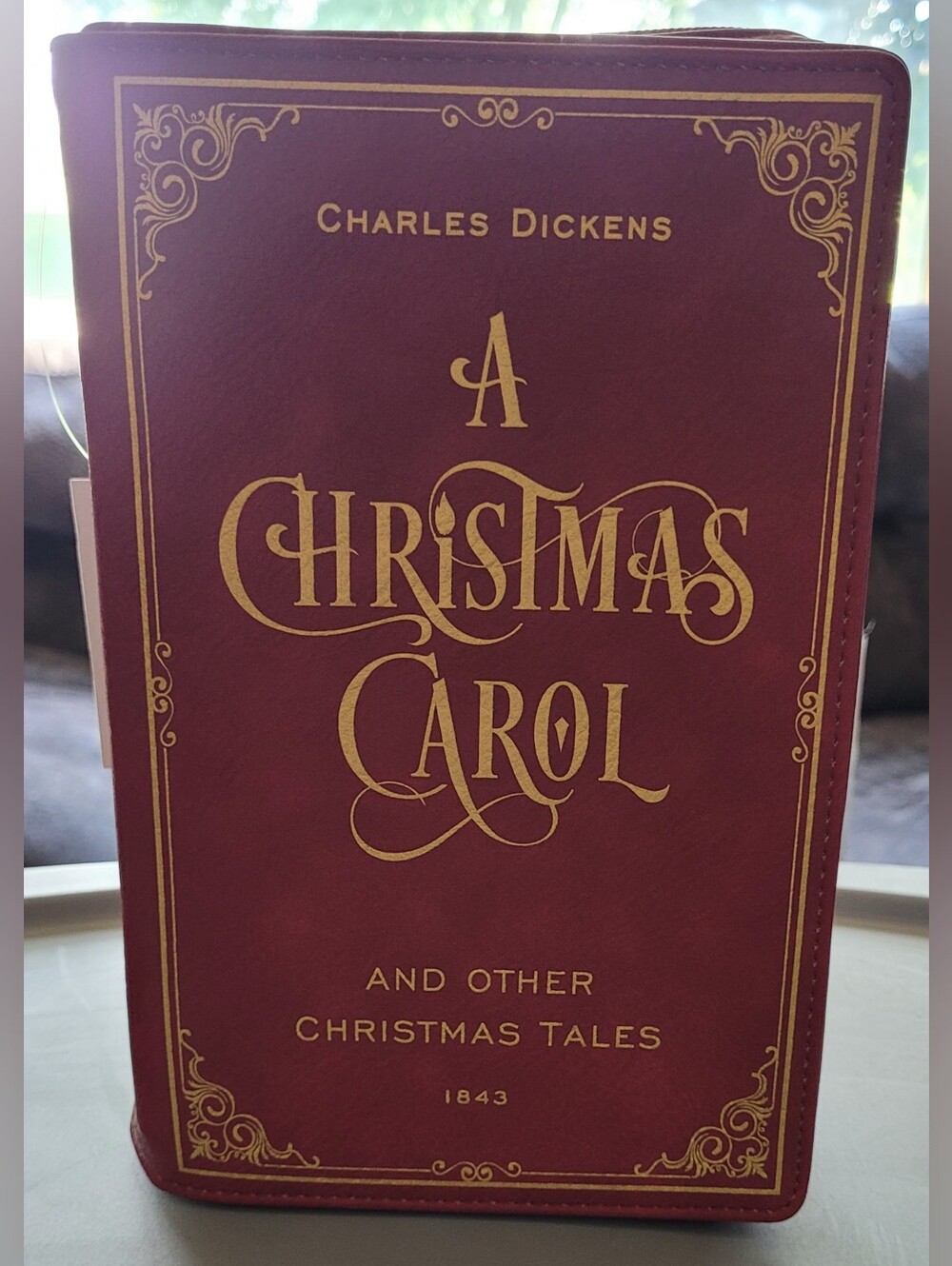 A Christmas Carol Book Crossbody Bag